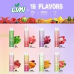 LIMI 8000 拋棄式電子煙｜辣妹發光棒 · 一次性8000口 · 16款風味：圖片 2